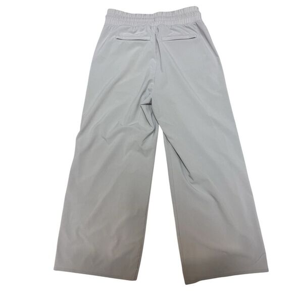 ATHLETA Avenue Wide Leg Crop Pant. Pull On. Womens. Beige. Sz 2 - Picture 9 of 11